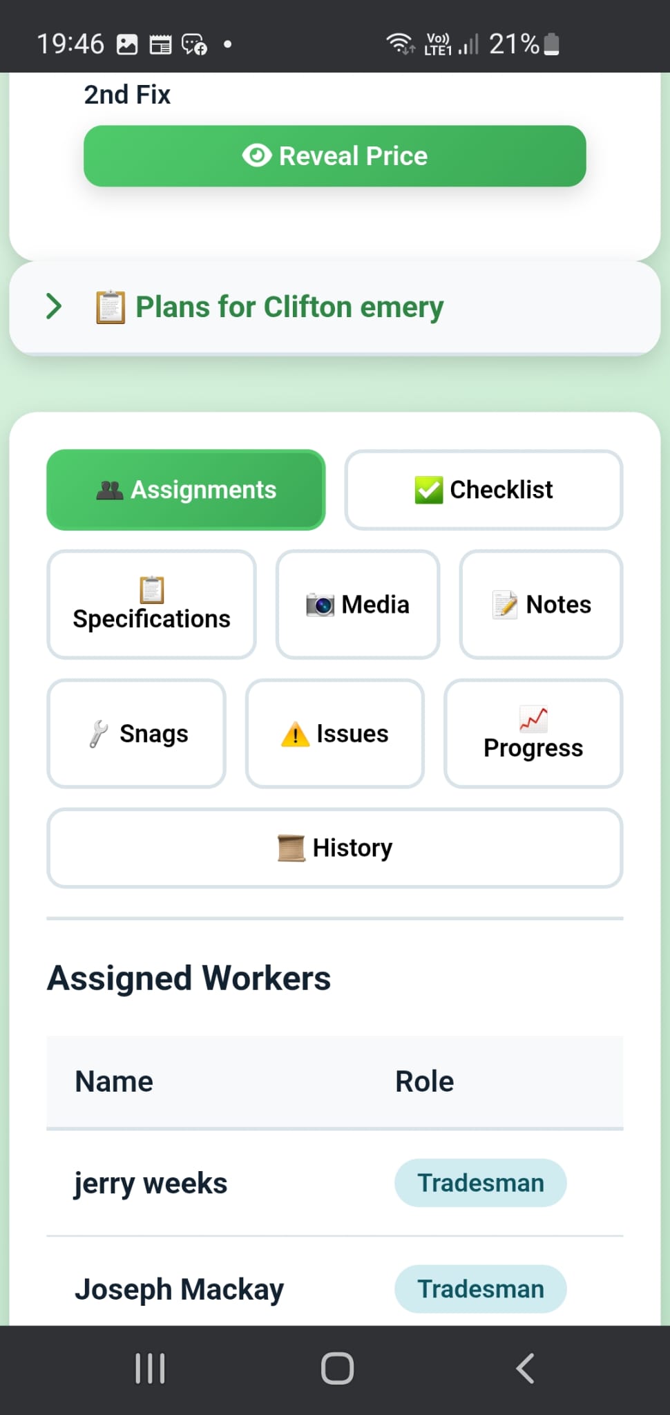 Mobile staff attendance – GPS check-in when within site distance
